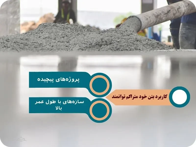 کاربرد بتن خود متراکم